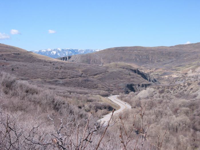 Provo Canyon Richtung Provo